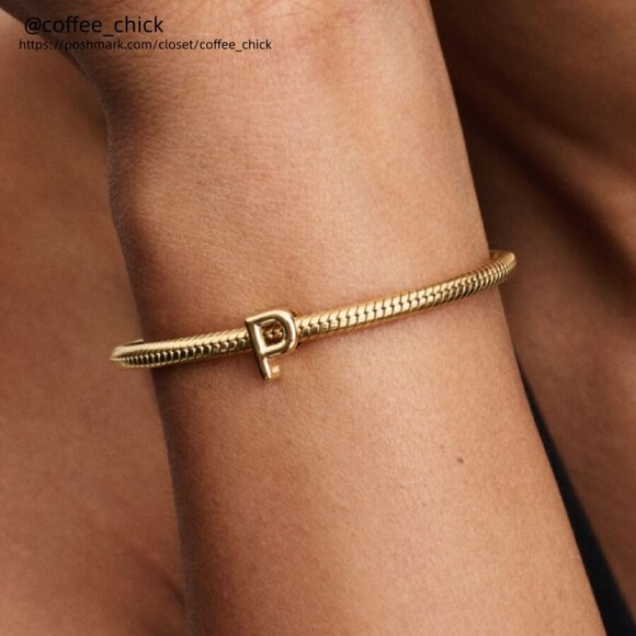 Pandora Letter P Alphabet Mini Charm|Pendant - Picture 5 of 5